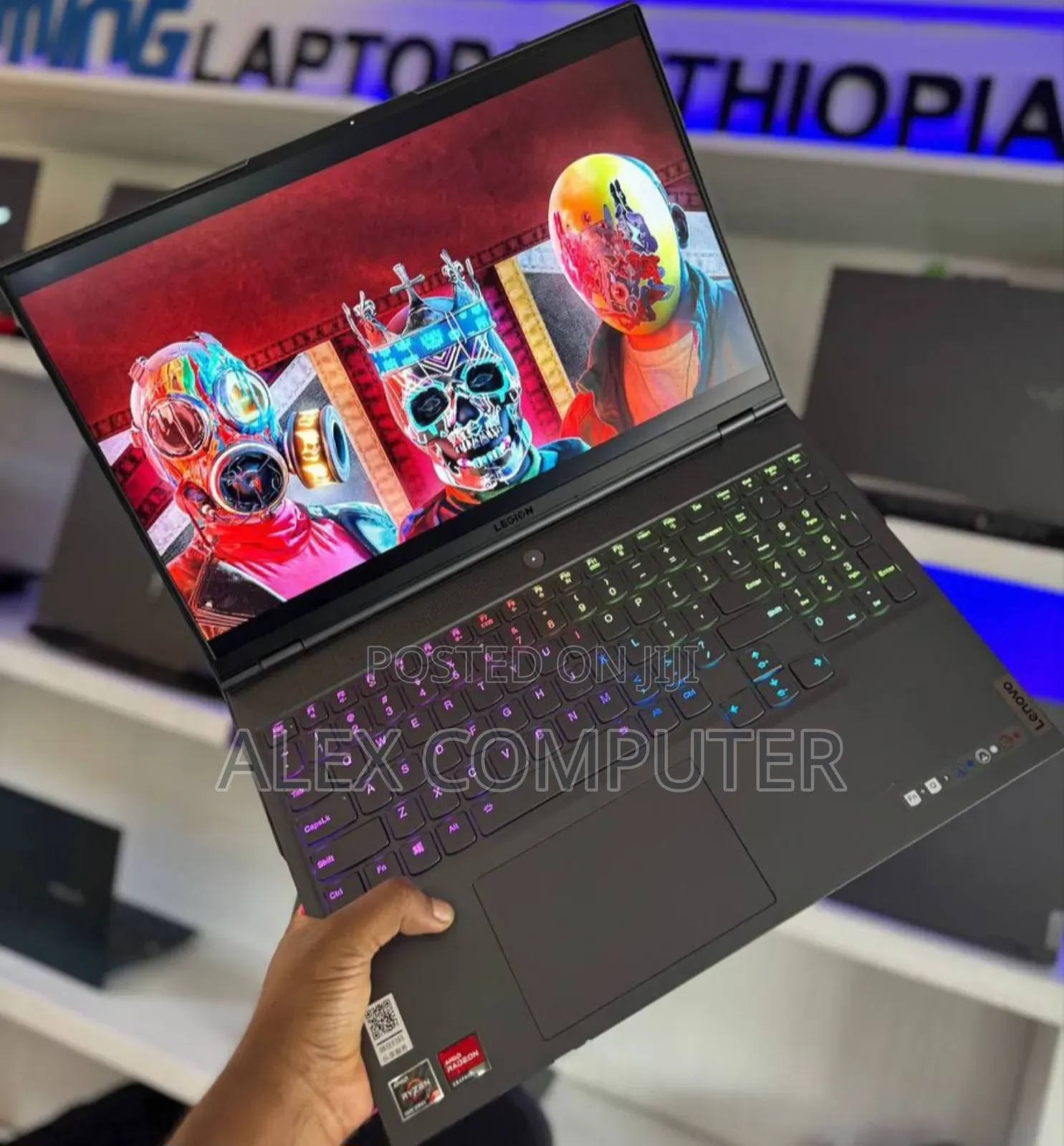 New Laptop Lenovo Legion 5 32GB AMD Ryzen 9 SSD 1T