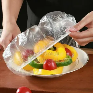 100 Pieces Disposable Food Cover,