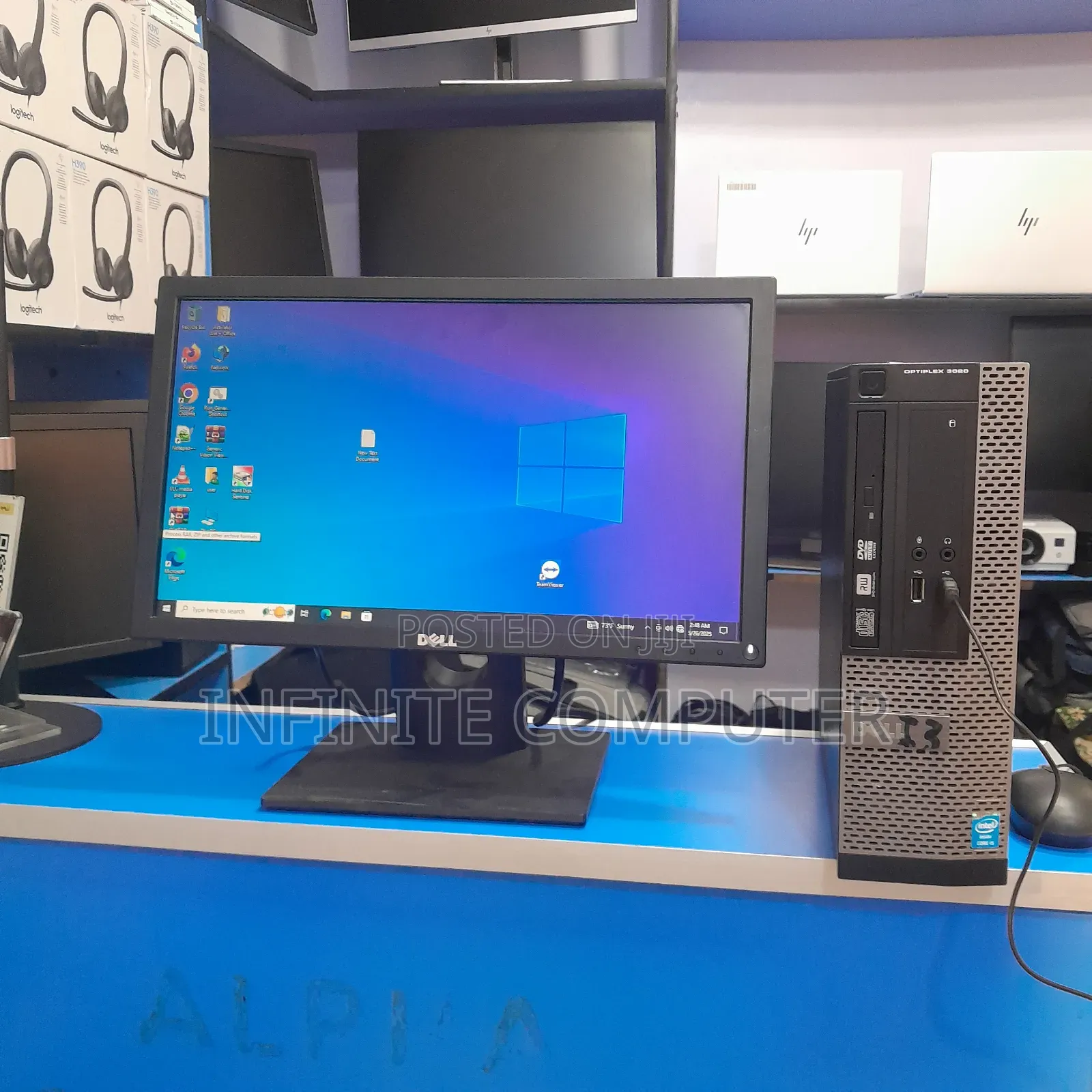 New Desktop Computer Dell OptiPlex 3020 4GB Intel Core I5 HDD 500GB