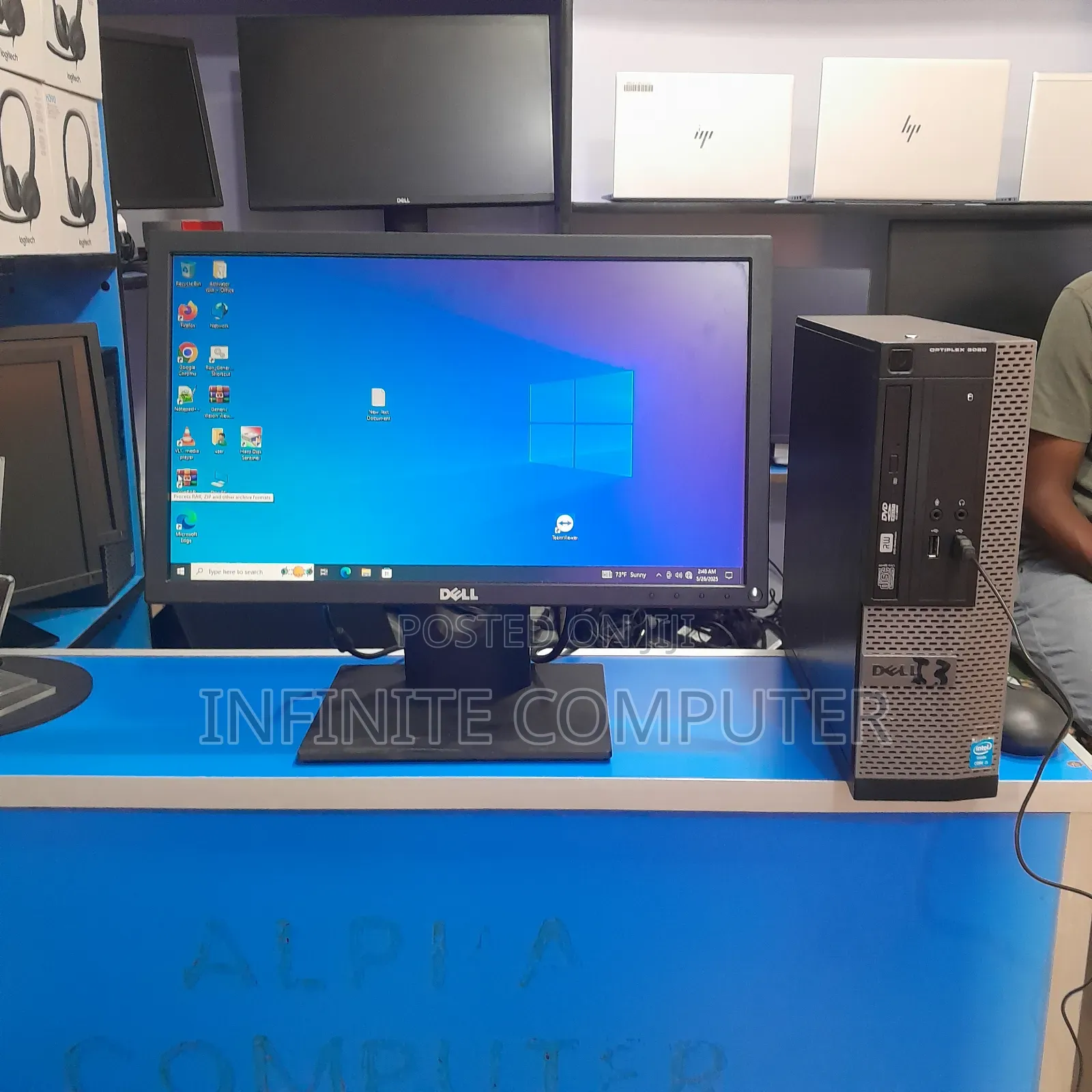 New Desktop Computer Dell OptiPlex 3020 4GB Intel Core I5 HDD 500GB