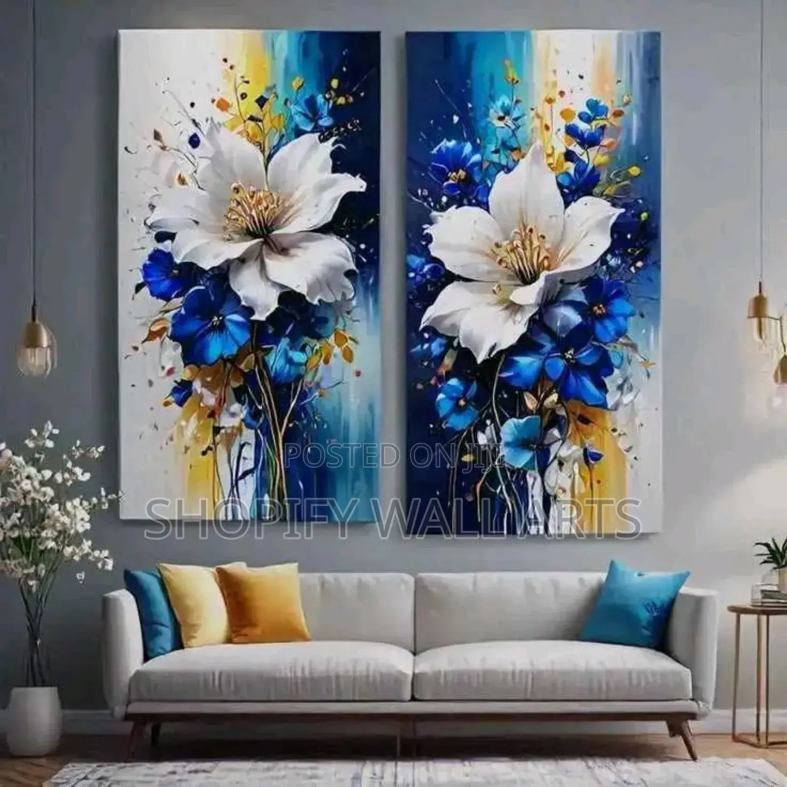 * ውብ የግድግዳ ላይ ምስሎች (Canvas Wall Art)