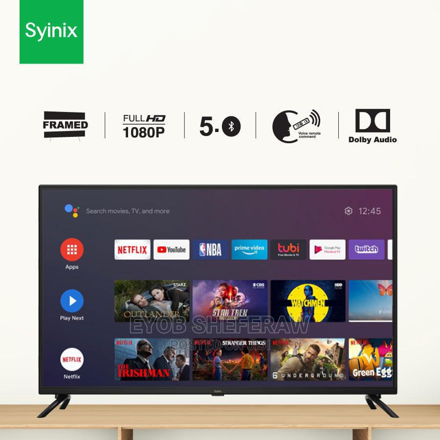 Syinix Smart Android 43 Inche Tv in Bole TV & DVD Equipment, Eyob Sheferaw