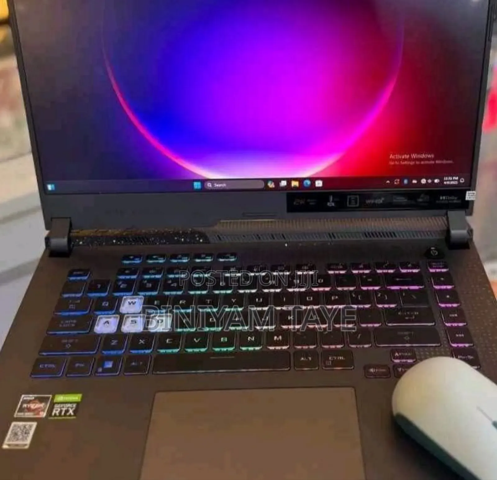 New Laptop Asus ROG Strix G15 16GB AMD Ryzen 9 SSD 512GB