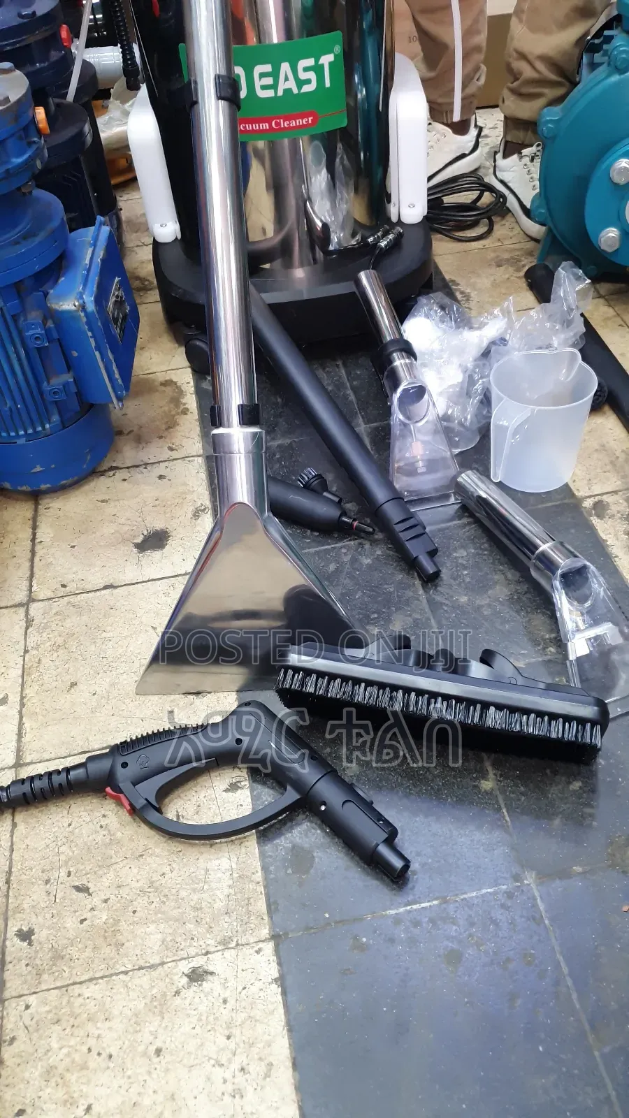 Red East Steam Vacuum Cleaner