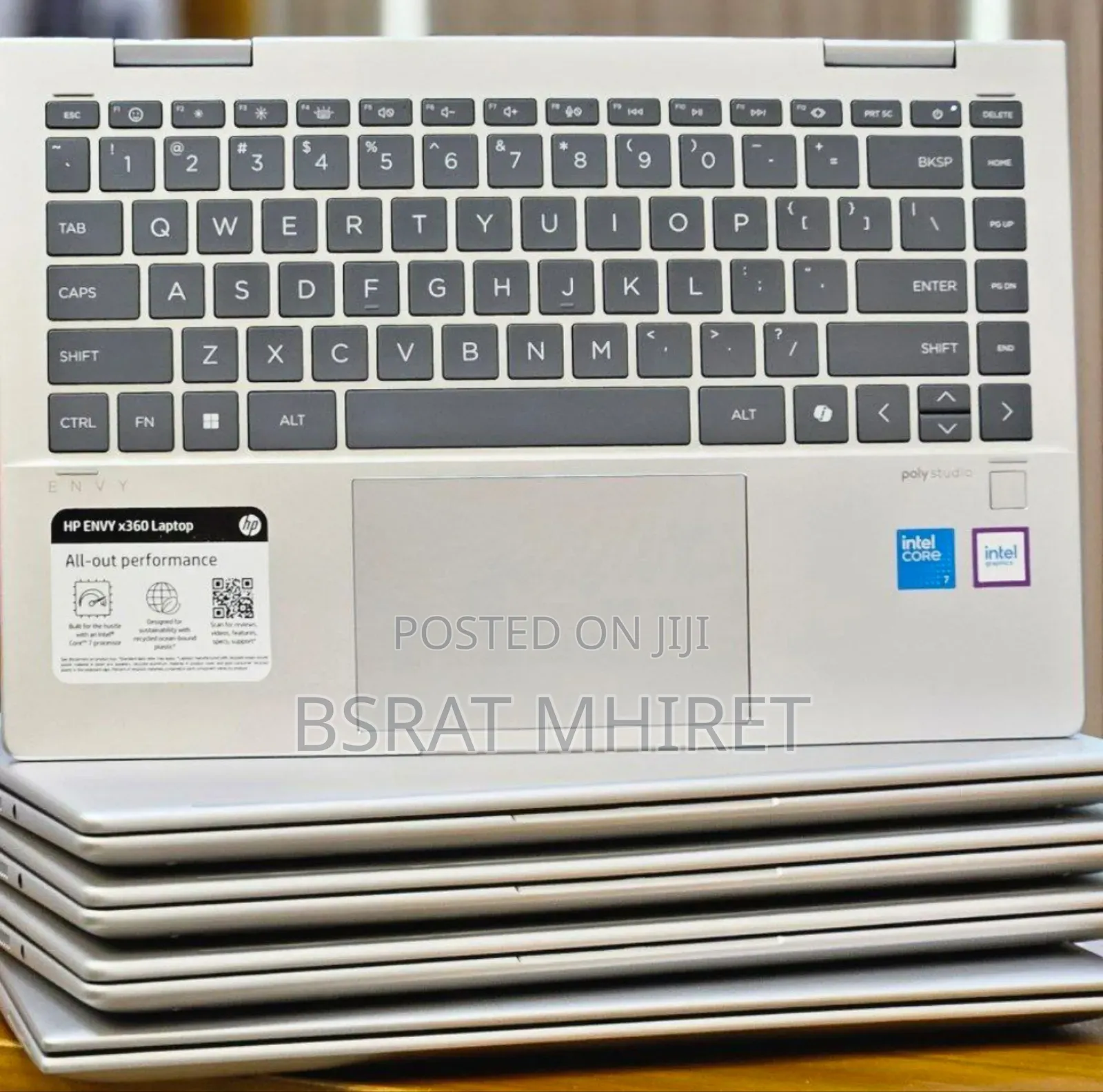 New Laptop HP Envy X360 16GB Intel Core I7 SSD 1T