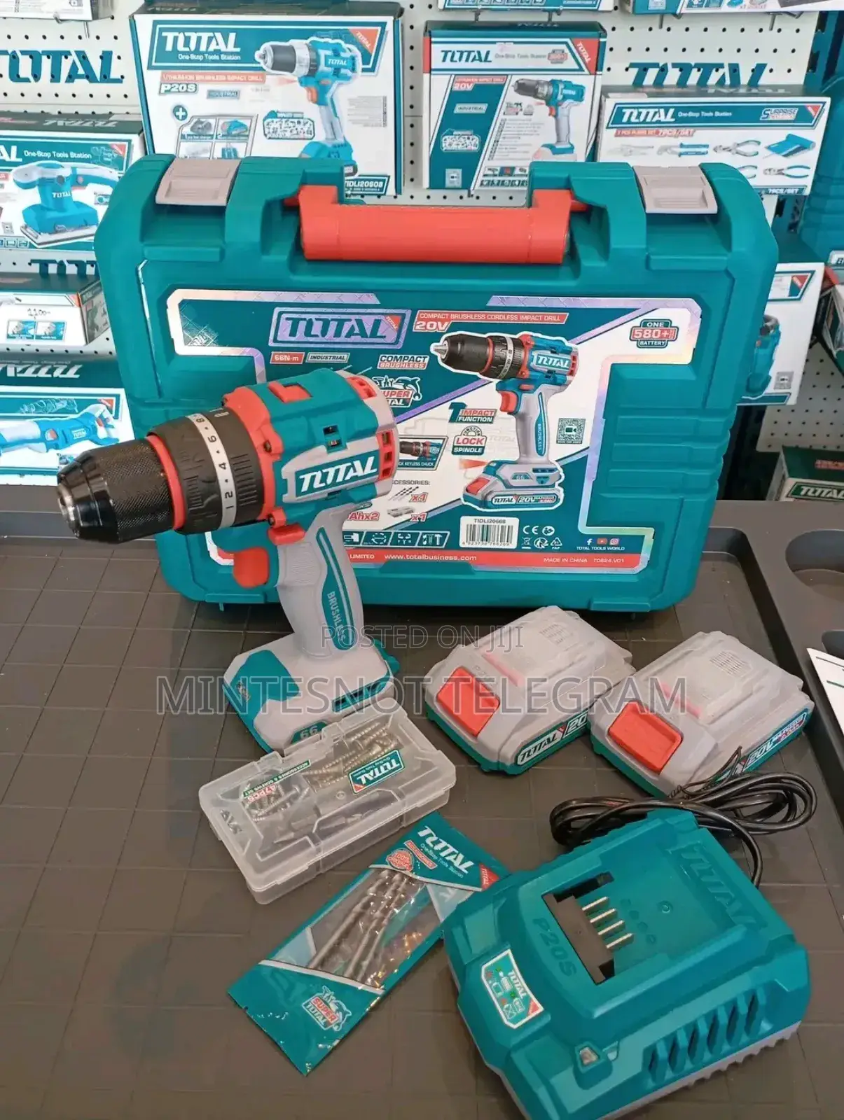 Total Burashless Drill