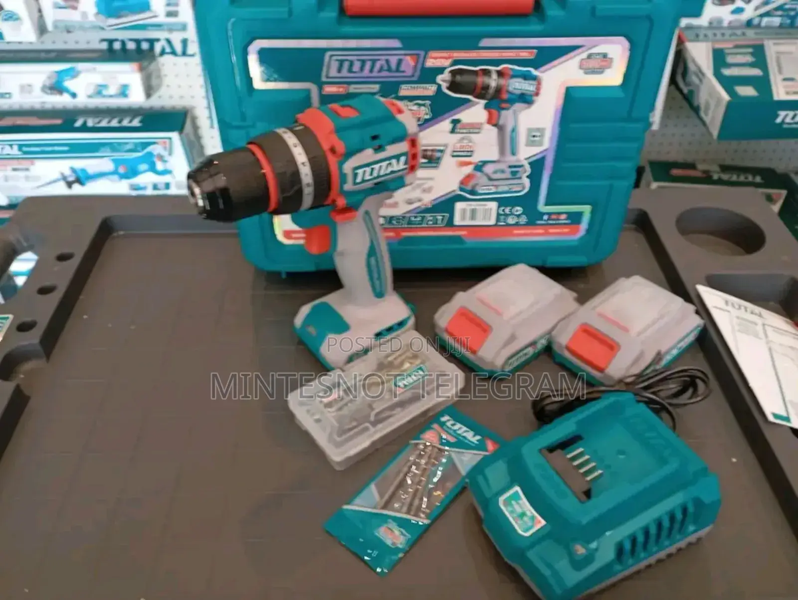 Total Burashless Drill