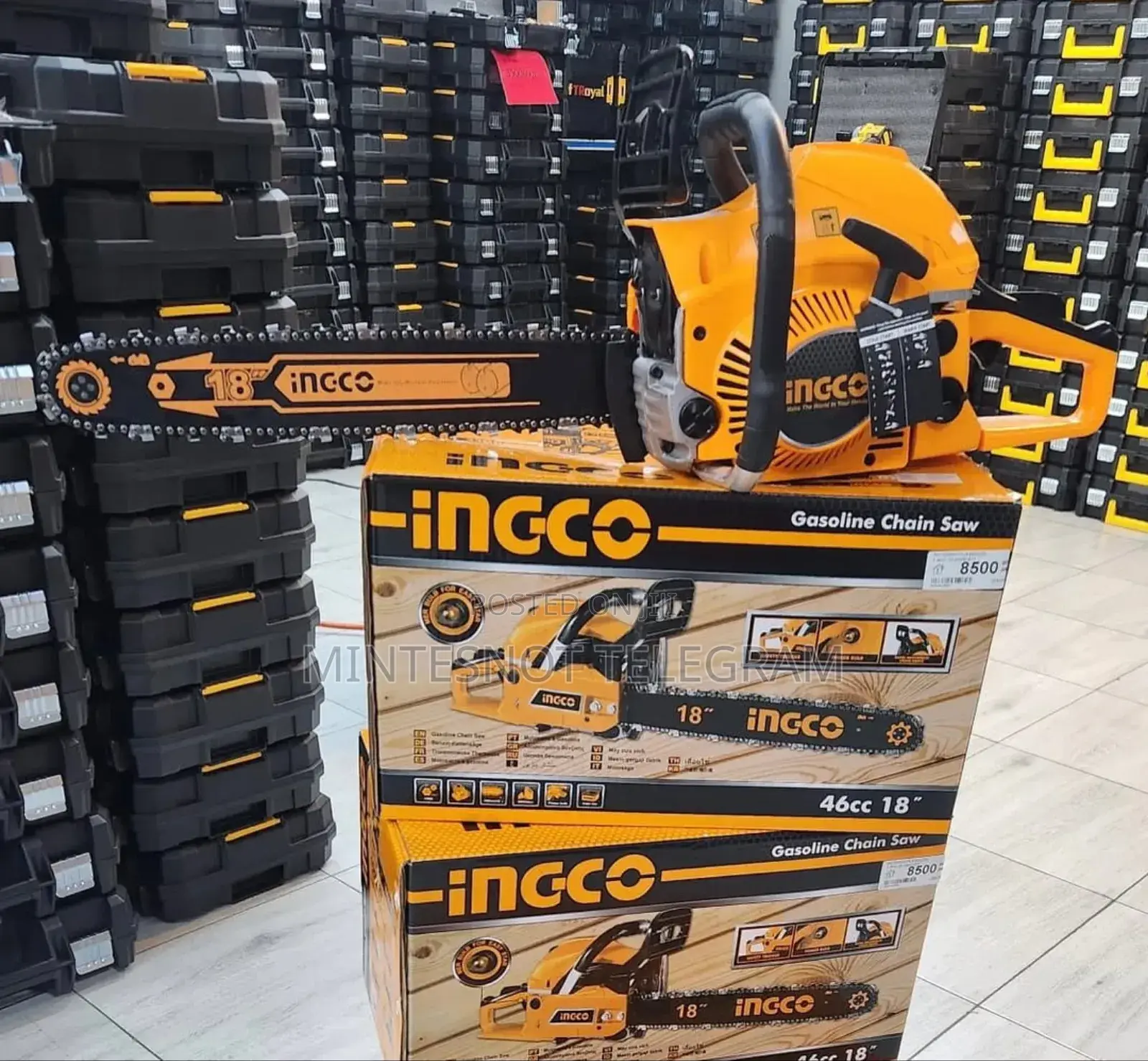 Chain Saw ዛፍ መቁረጫ