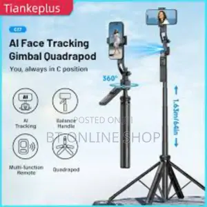 Ai Face Tracking Gimbal Is a 360° Rotation Tripod