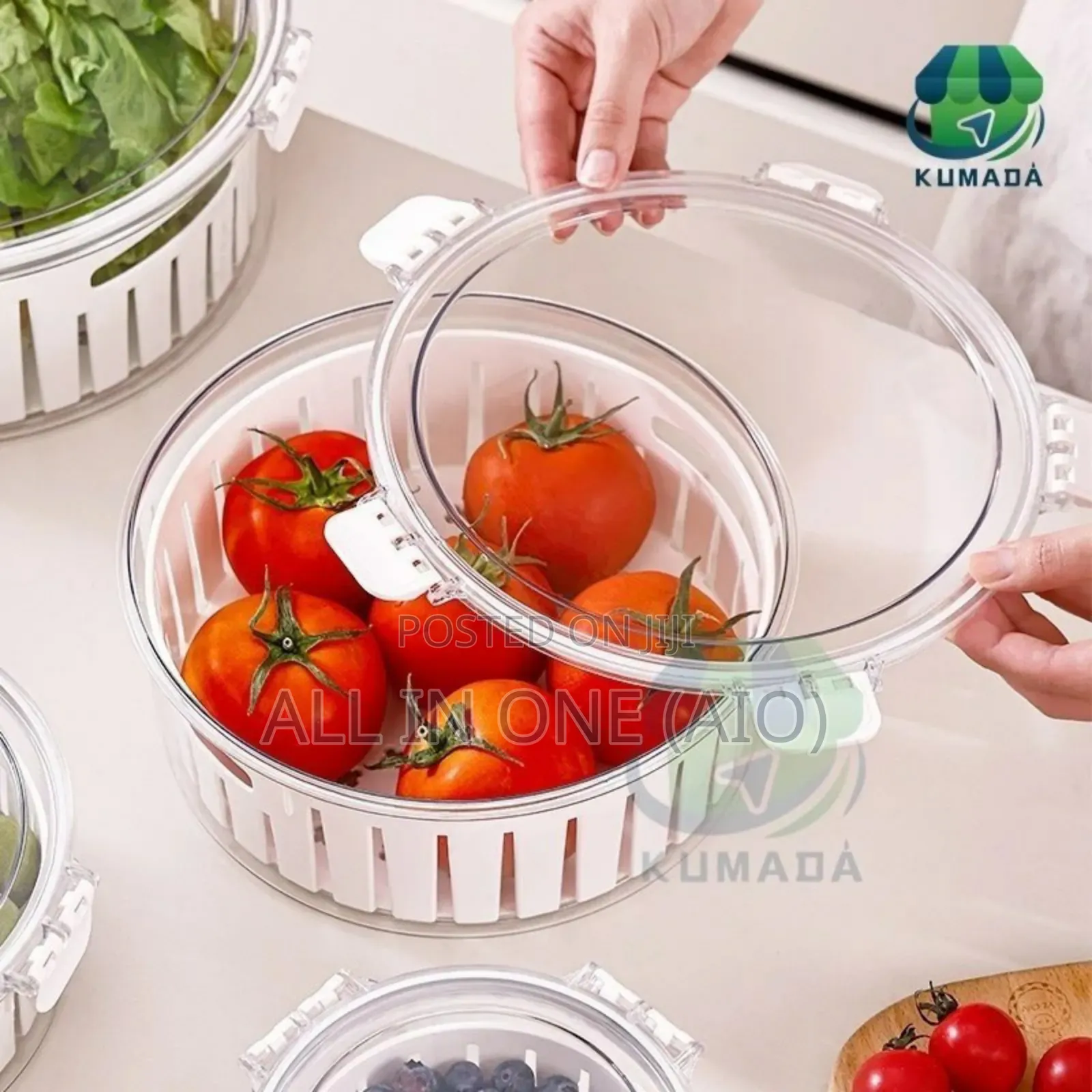 4pcs Acrylic Containers