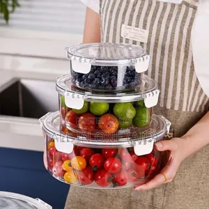 4pcs Acrylic Containers