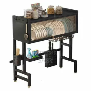 Photo - 76cm ስፋት፤30cm*80cm ቁመት Kitchen Sink Utensils Drying Rack