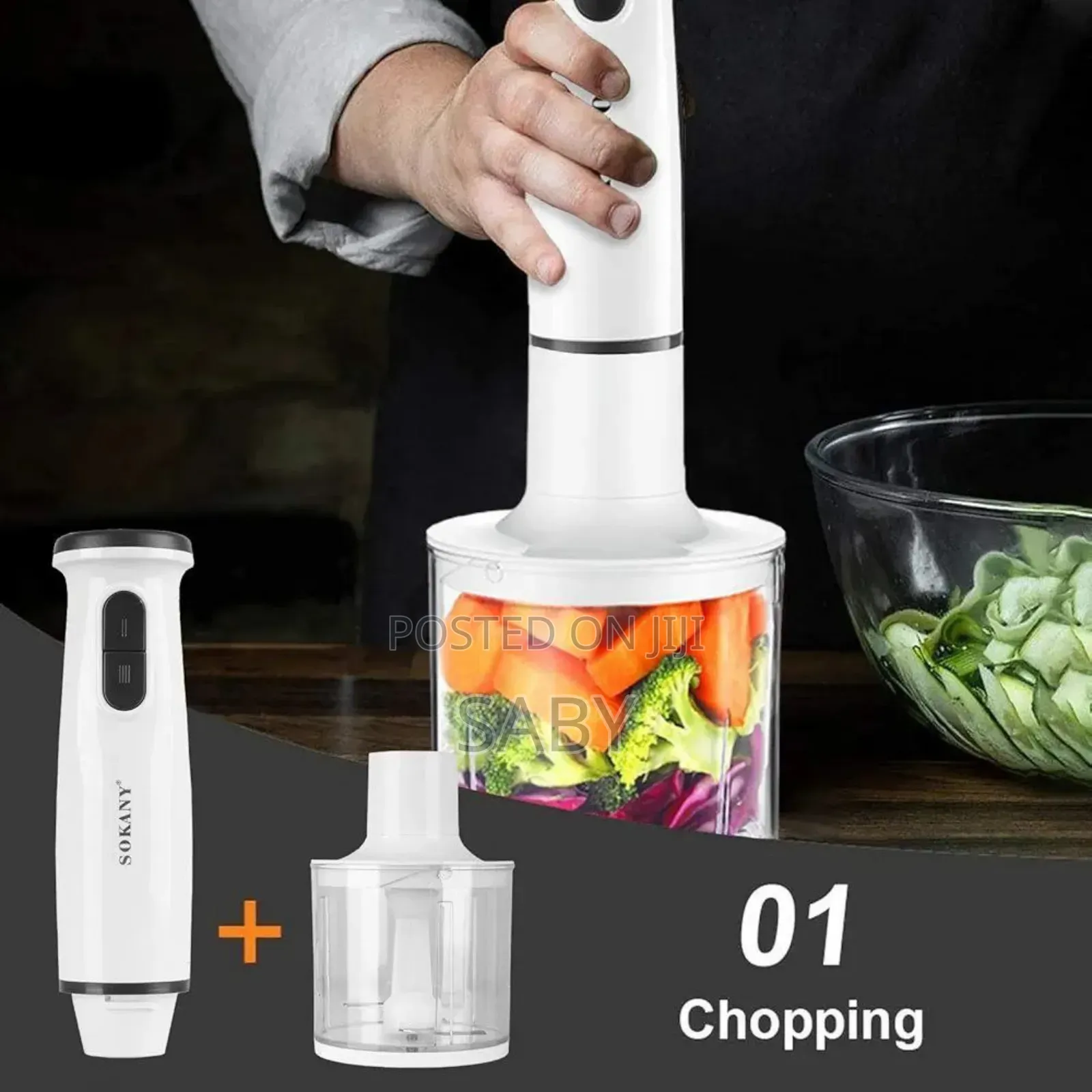 ሶካኒ 4 in 1 Hand Blender