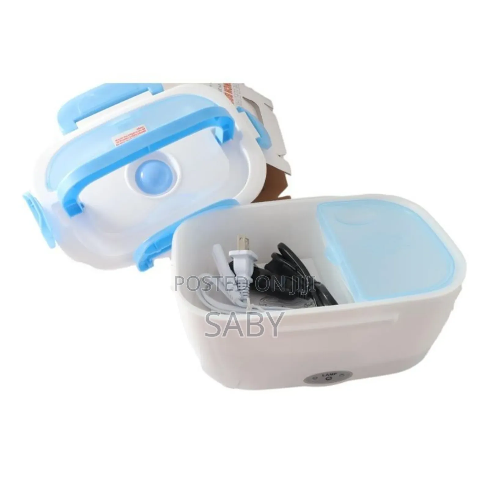 የኤሌክትሪክ ማሞቂያ ያለው የምሳ እቃ