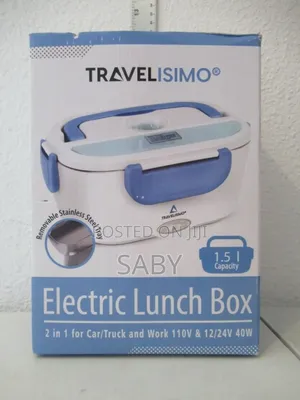 የኤሌክትሪክ ማሞቂያ ያለው የምሳ እቃ