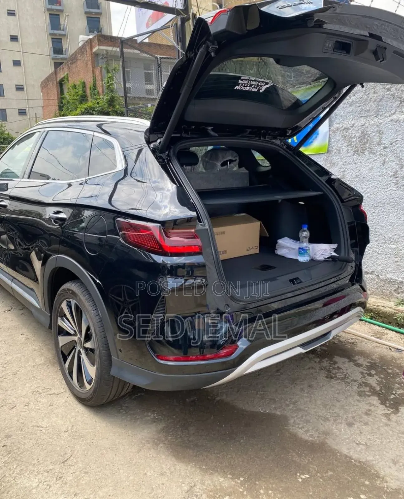 New BYD Song Plus 2025 Matt Black