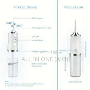 4in1 Portable Dental Water Flosser