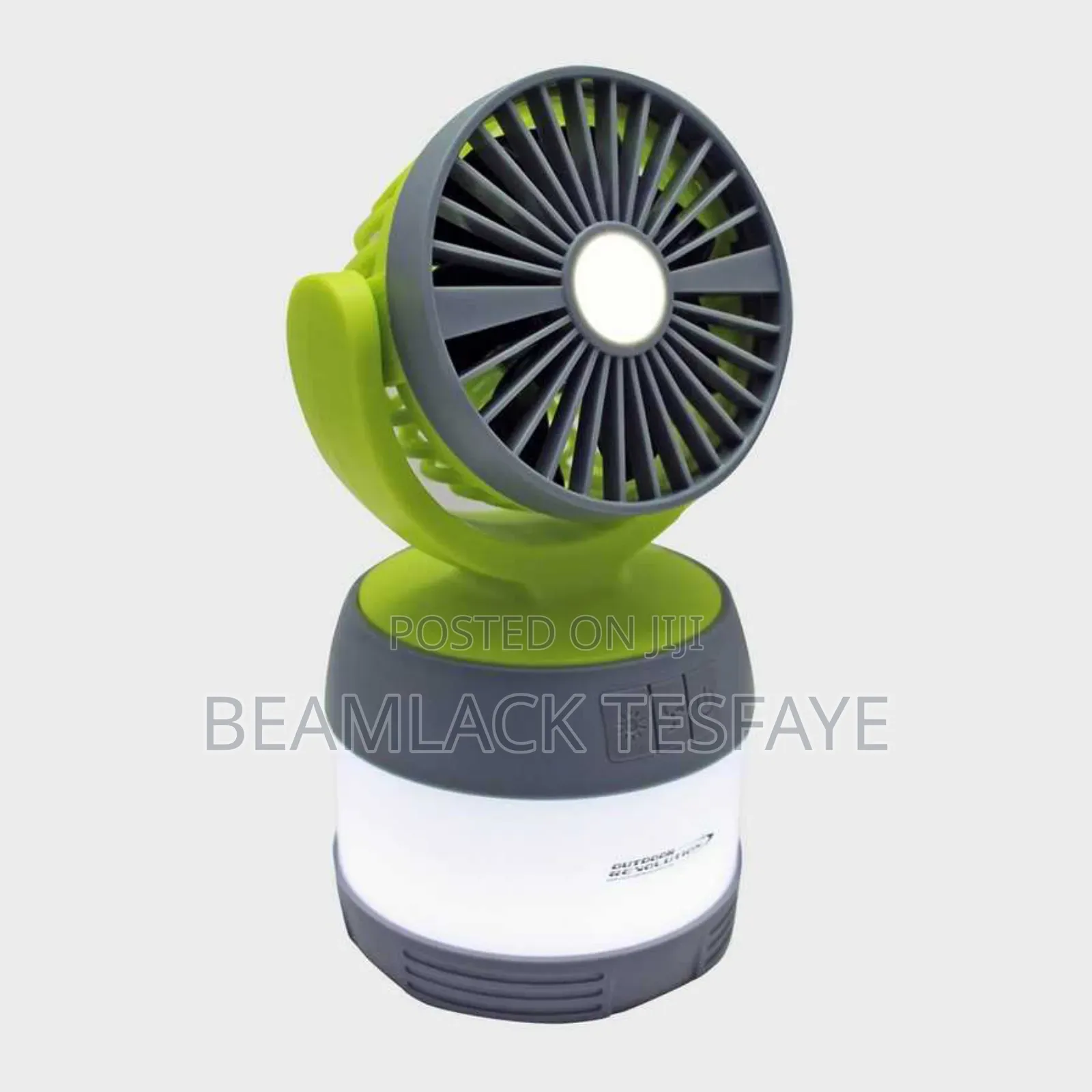 2in1 Fan With Camping Light Is a Portable and Camping Fan
