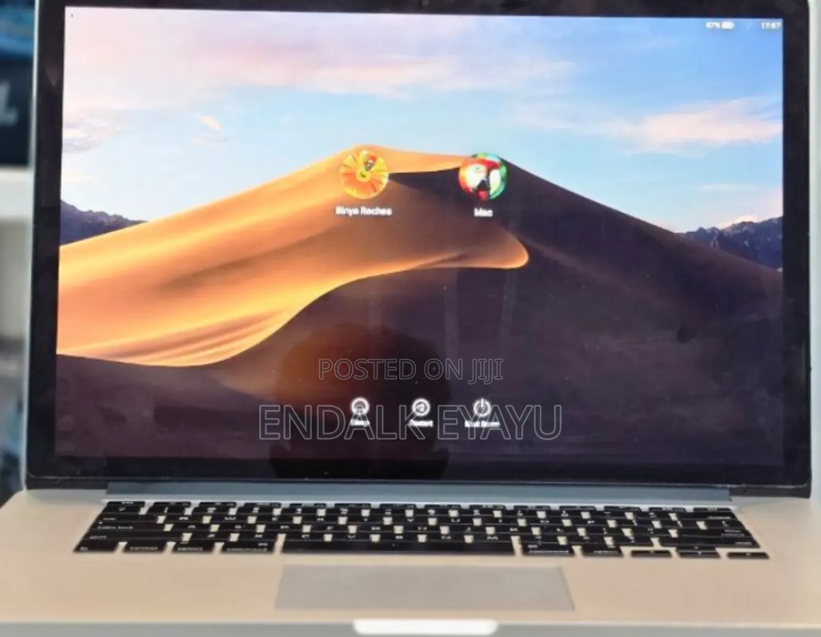 New Laptop Apple MacBook Pro 16GB Intel Core I7 SSD 256GB