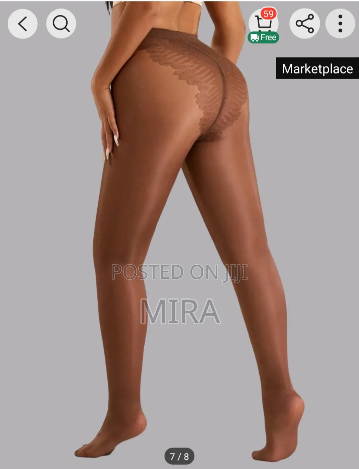 Coffe Brown Stocking