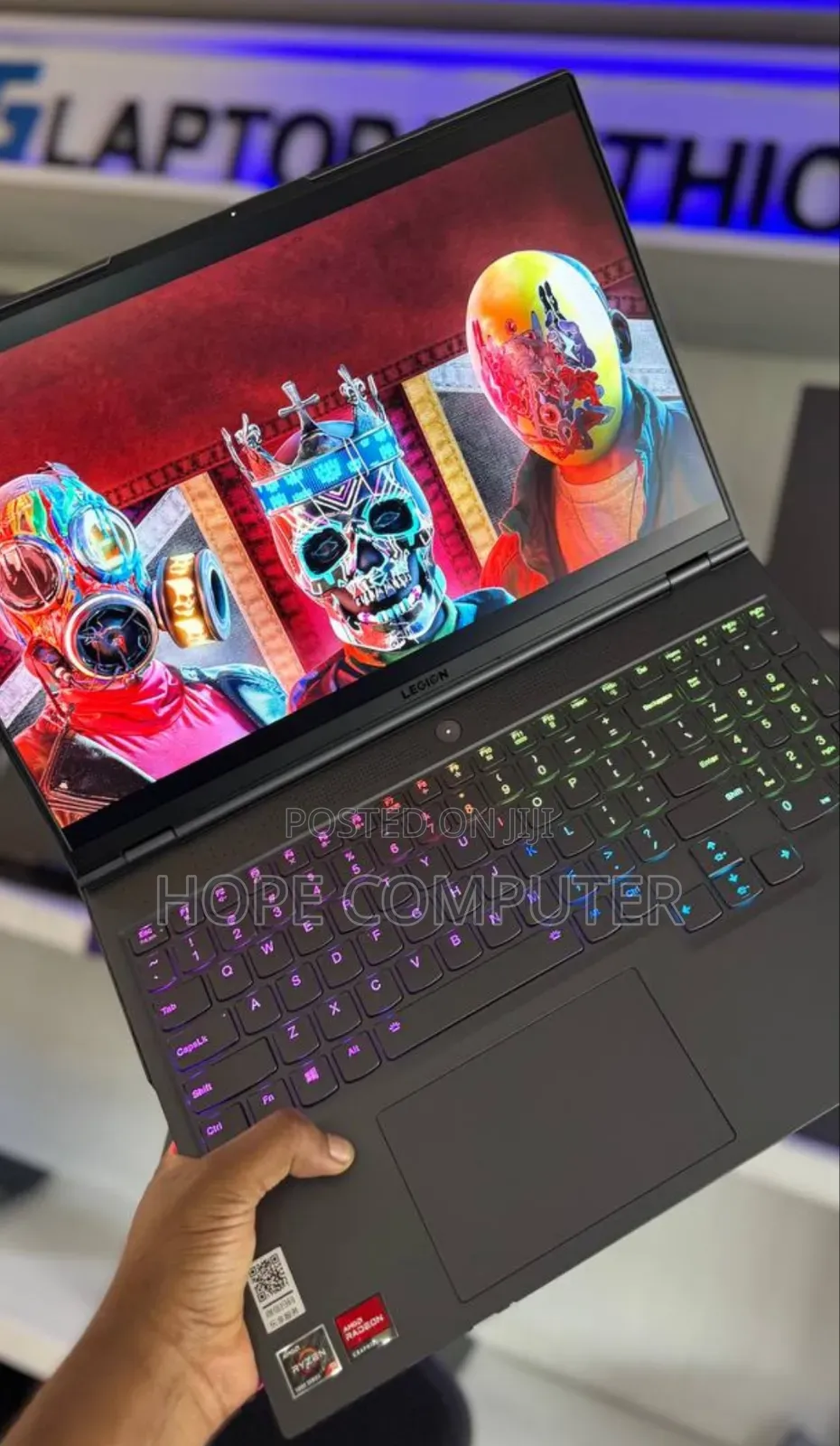 New Laptop Lenovo Legion 5 32GB AMD Ryzen 9 SSD 1T