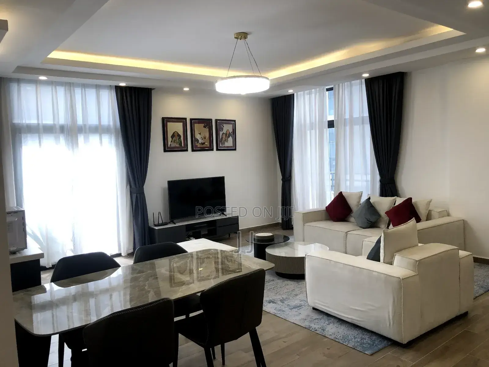 Furnished 3bdrm Apartment in Bole for rent