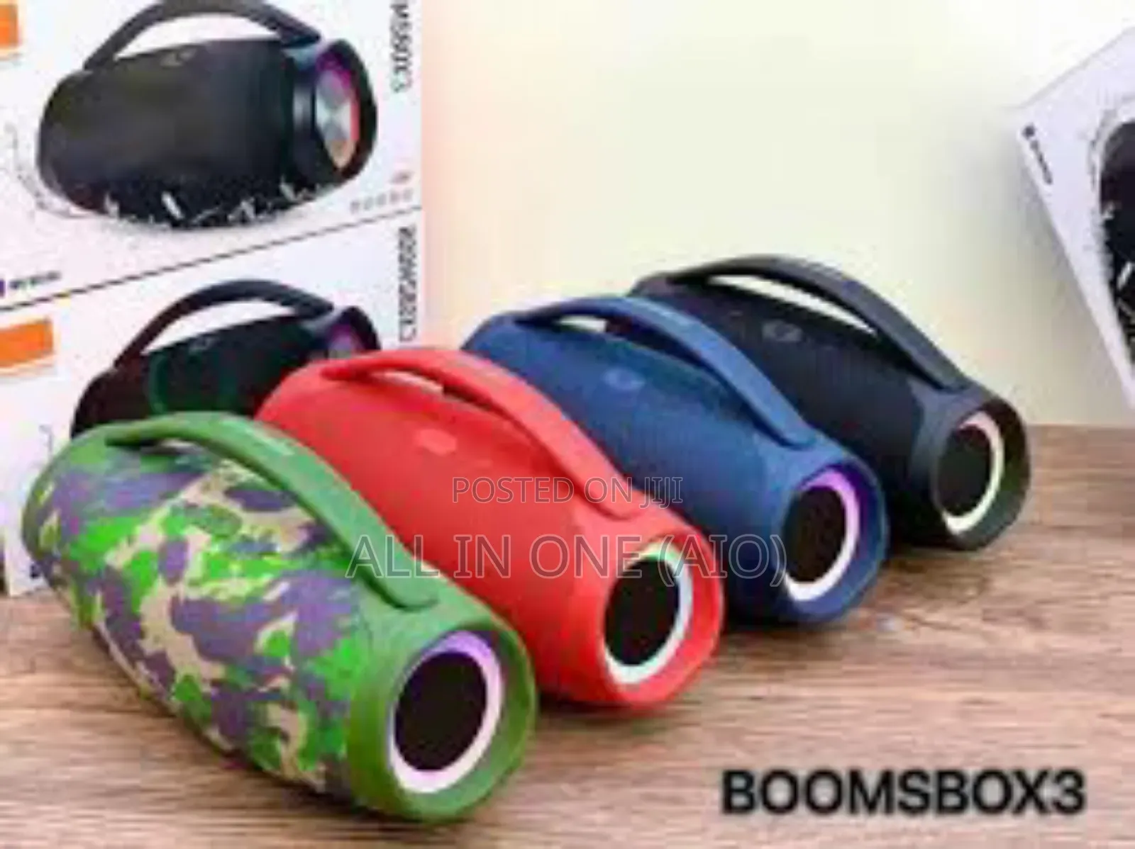 Boombox 3 Portable Bluetooth Speaker