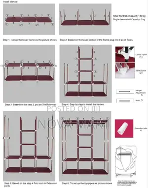 Multi Purpose Space Wardrobe