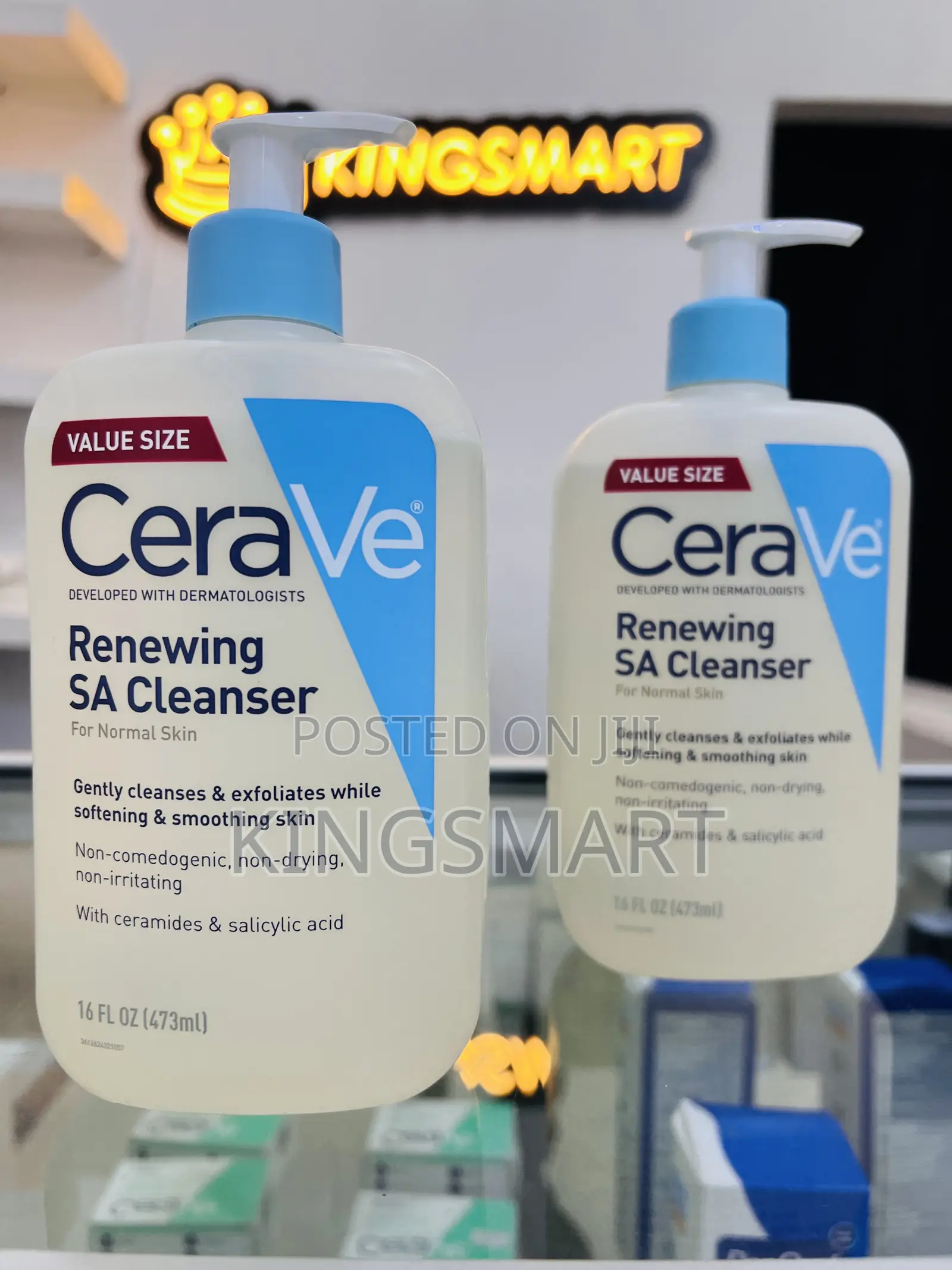 Cerave Renewing Sa Cleanser With Free Delivery