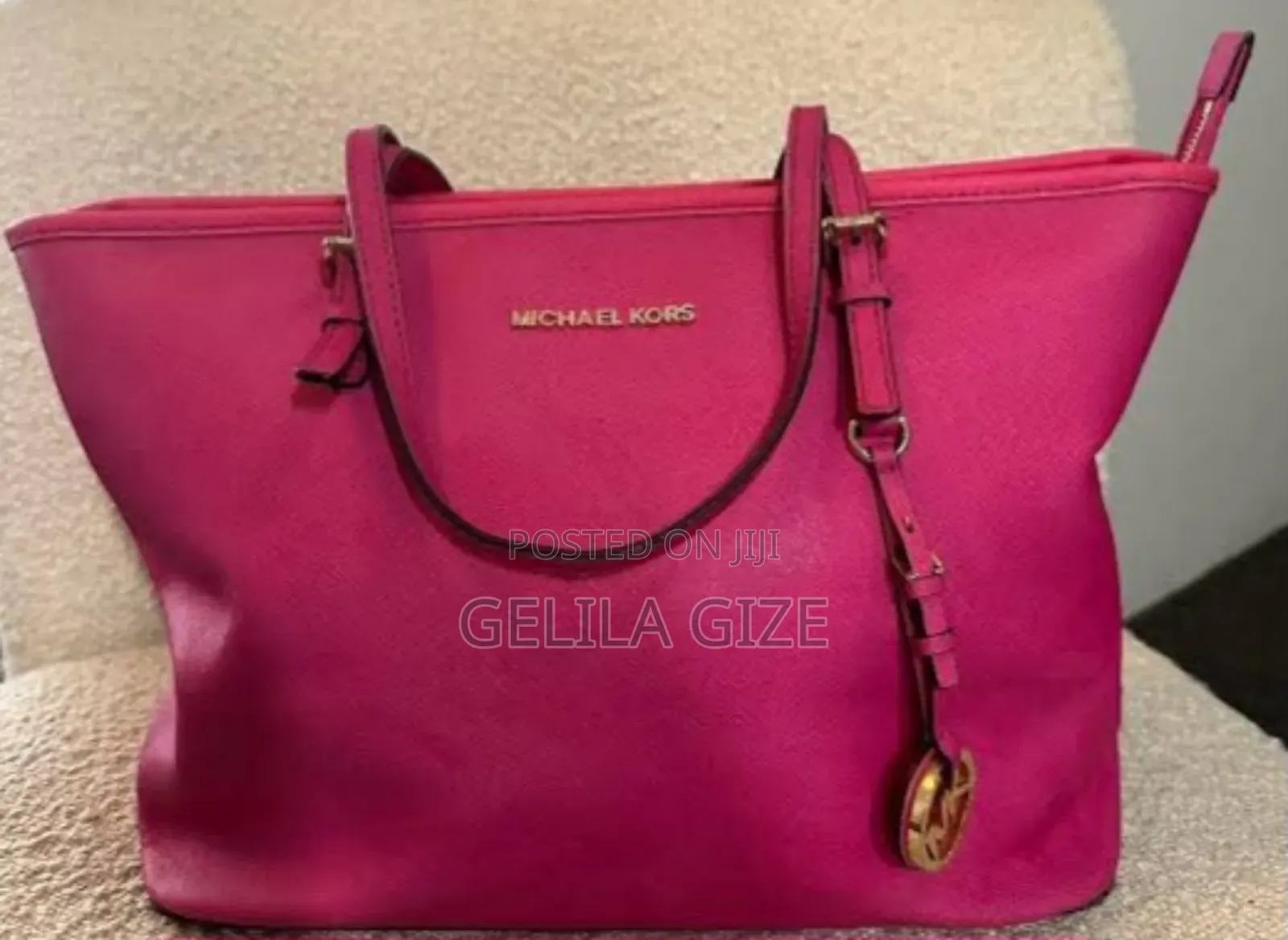 Pink Mk Brand Bag