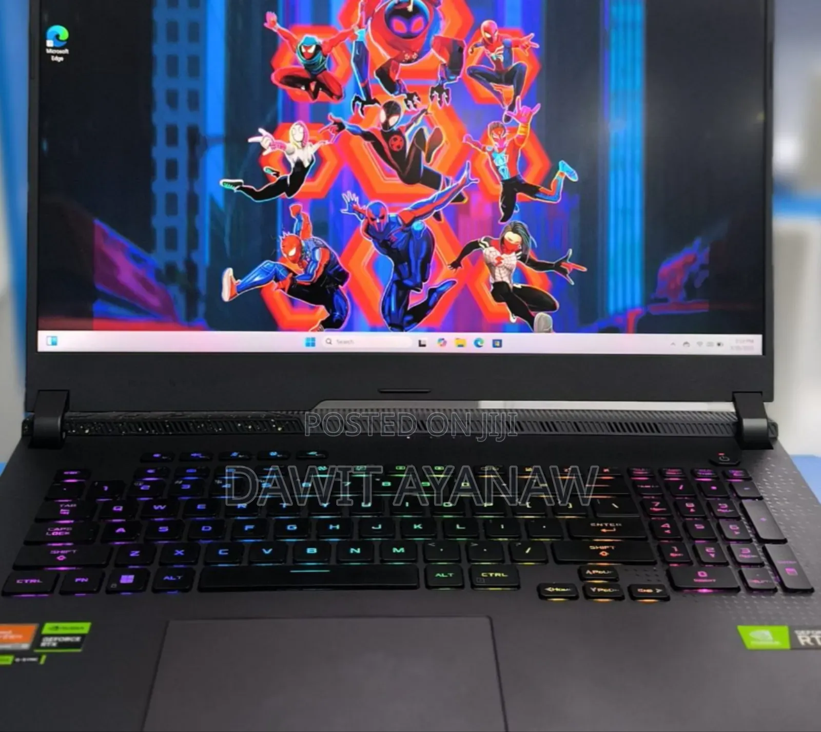 New Laptop Asus ROG Strix G17 16GB AMD Ryzen 9 SSD 1T