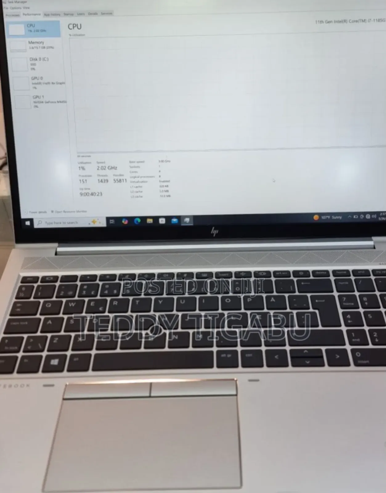 New Laptop HP EliteBook 850 G8 16GB Intel Core I7 SSD 512GB