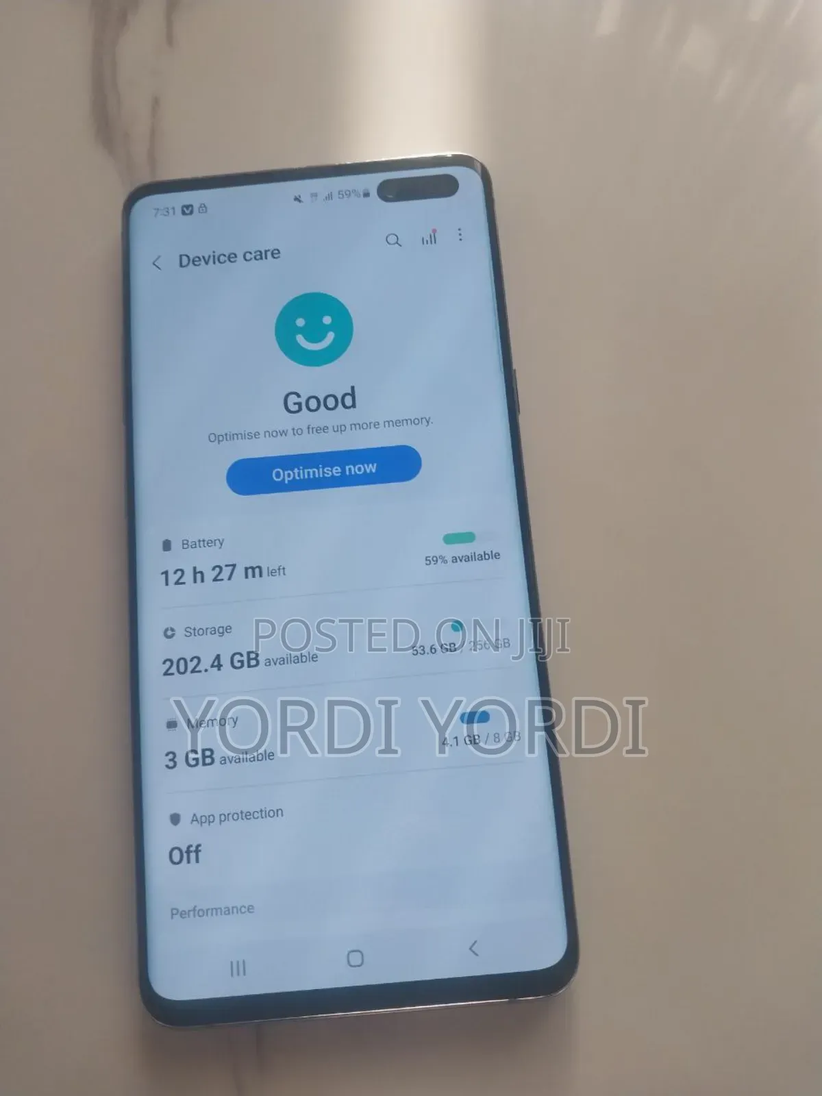 Samsung Galaxy S10 5G 256 GB Black