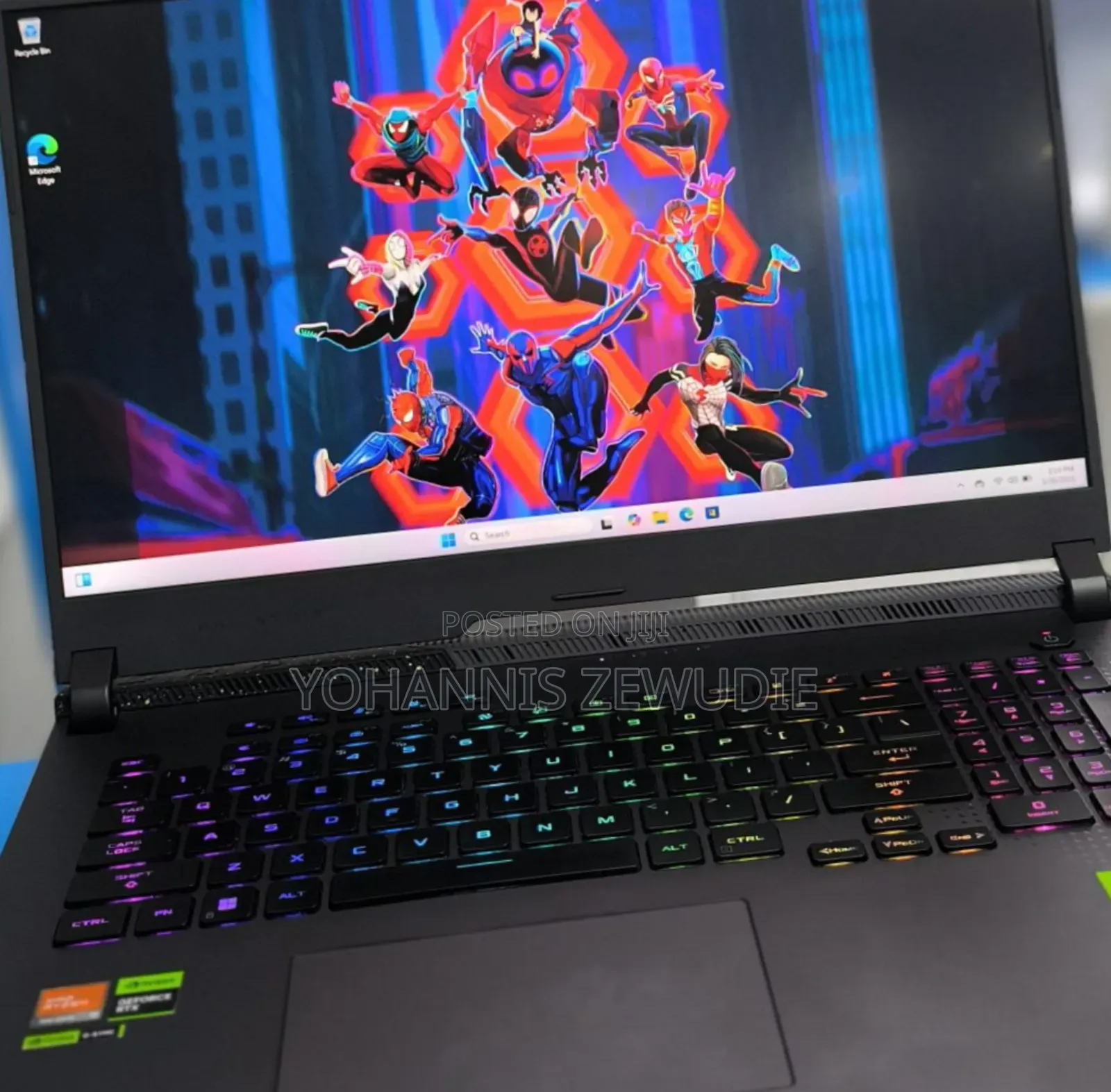 New Laptop Asus ROG Strix G17 32GB AMD Ryzen 9 SSD 1T