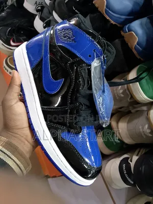 Photo - Air Jordan 1 Blue Black High Master Quality Shoes for You