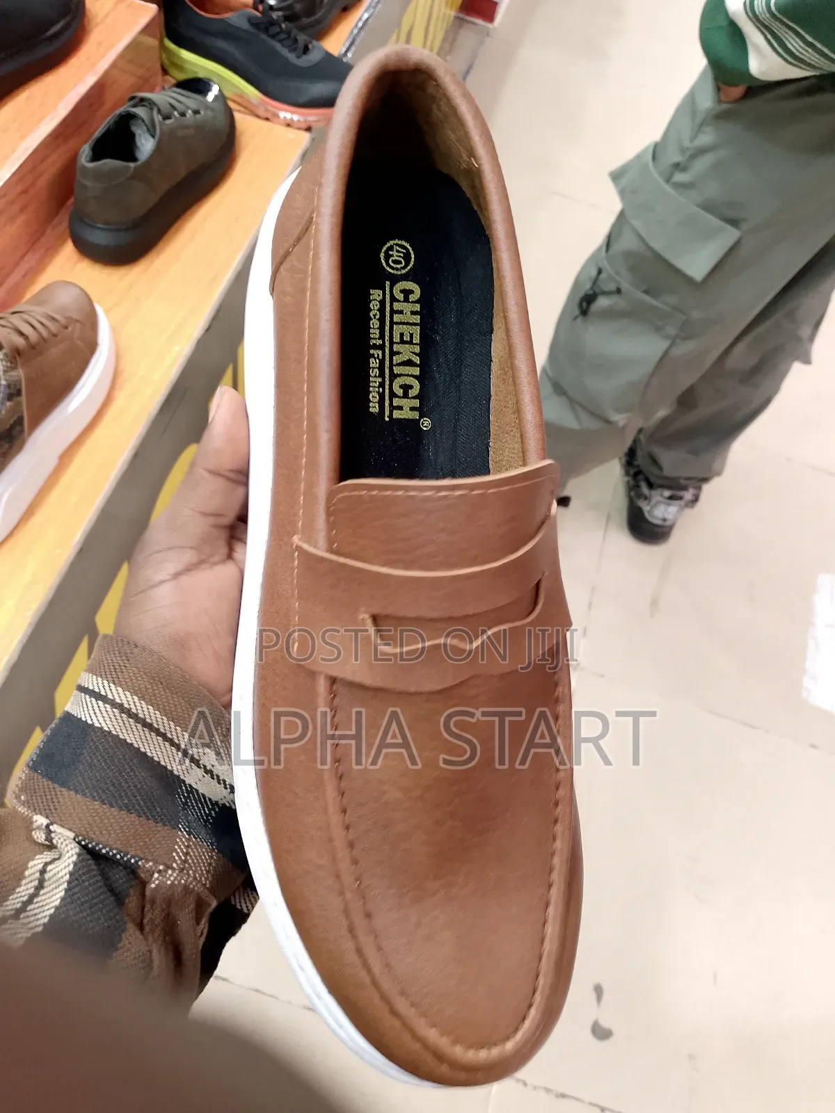 Chekich High Master Quality Flat Lather Shoes to Turkey