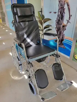 Toilet Wheelchair7٧ዊልቼርwheelchair for Indoor and Outdoor Use