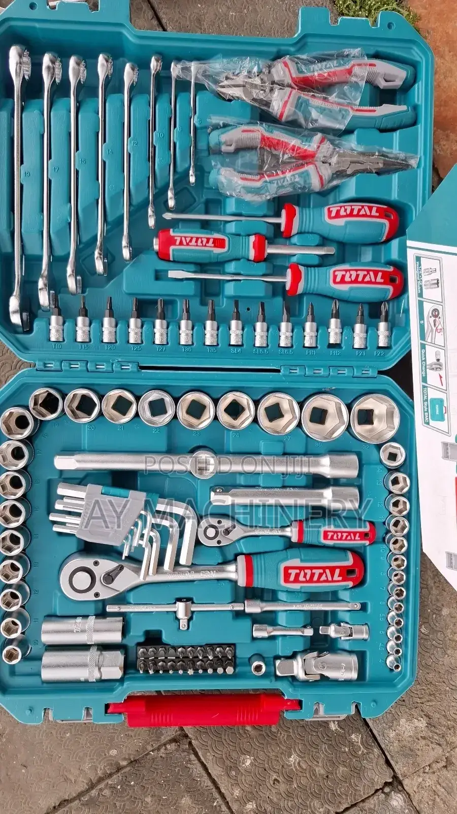 Total 100pcs Tool Set