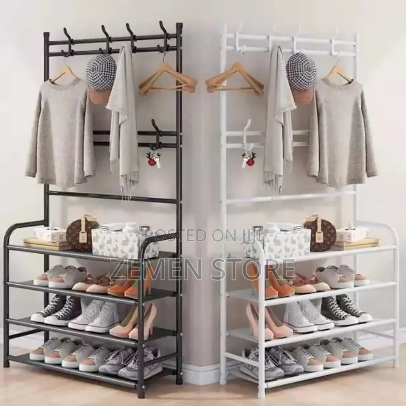 Modern Coat Shoe Rack Organizer