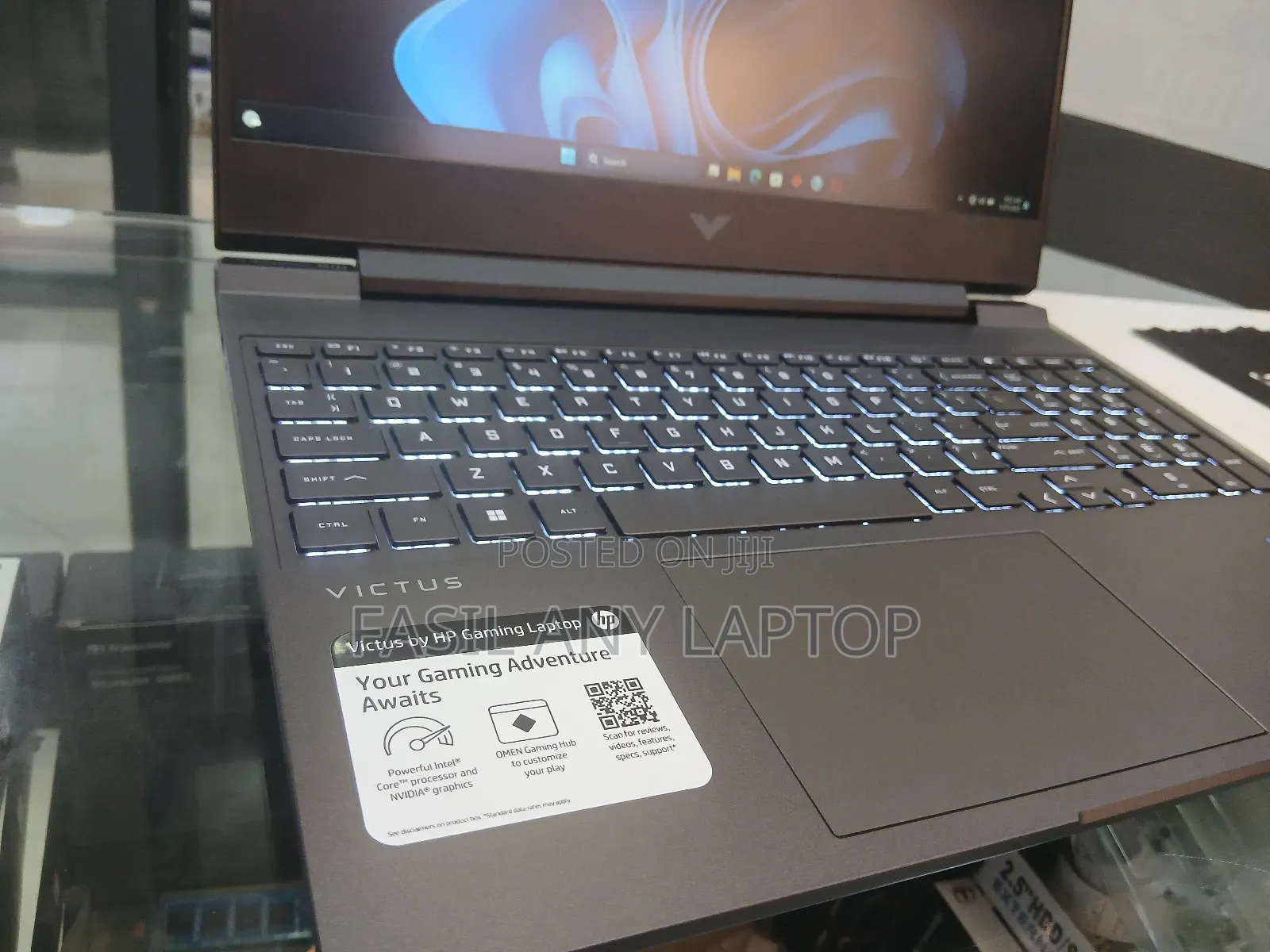 New Laptop HP Victus 15 16GB Nvidia SSD 512GB