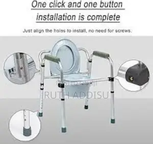 Bath Chair Adjustable Height Commode Medical Chair Quality