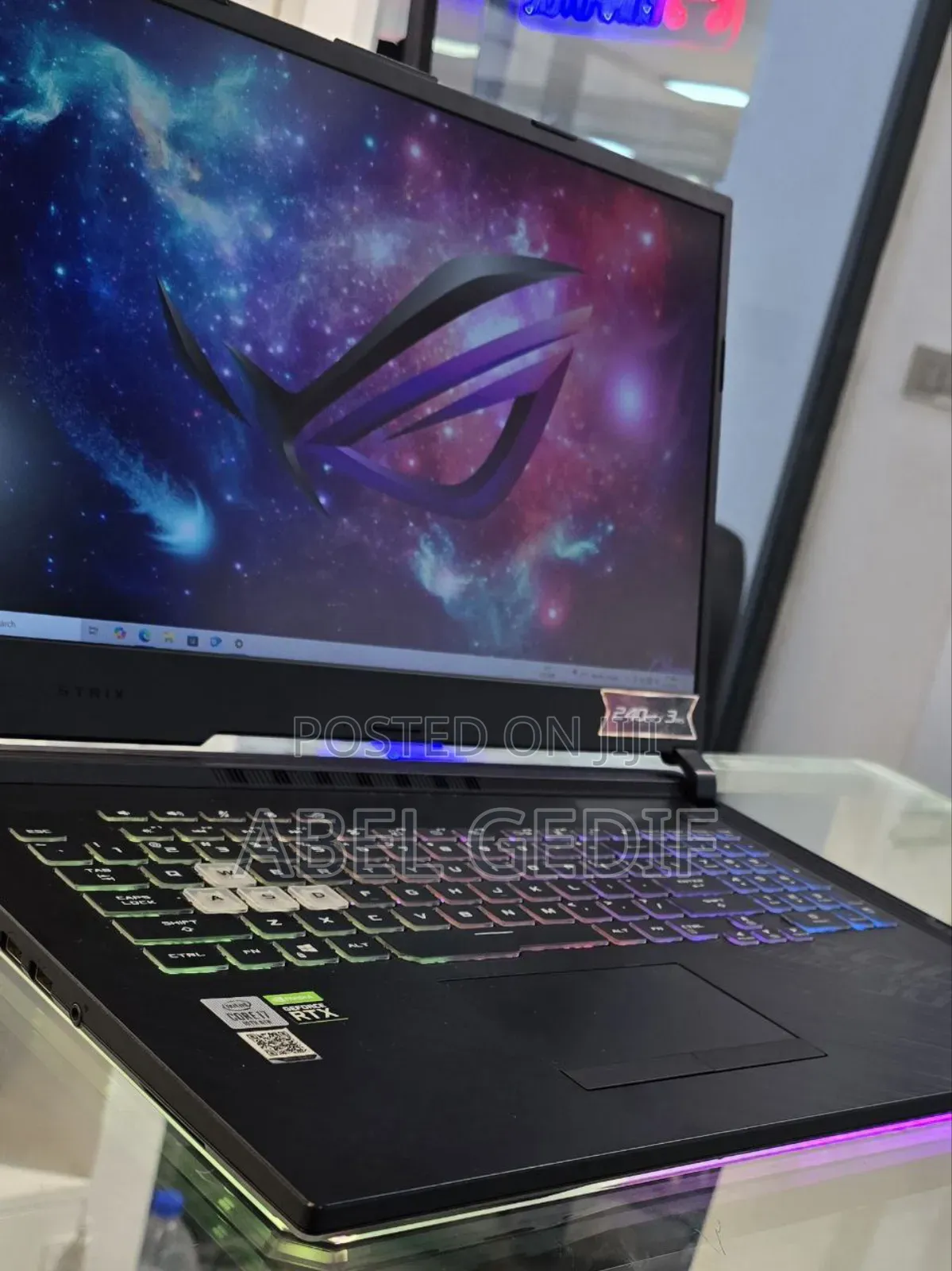 New Laptop Asus ROG Strix G15 16GB Intel Core I7 SSD 1T