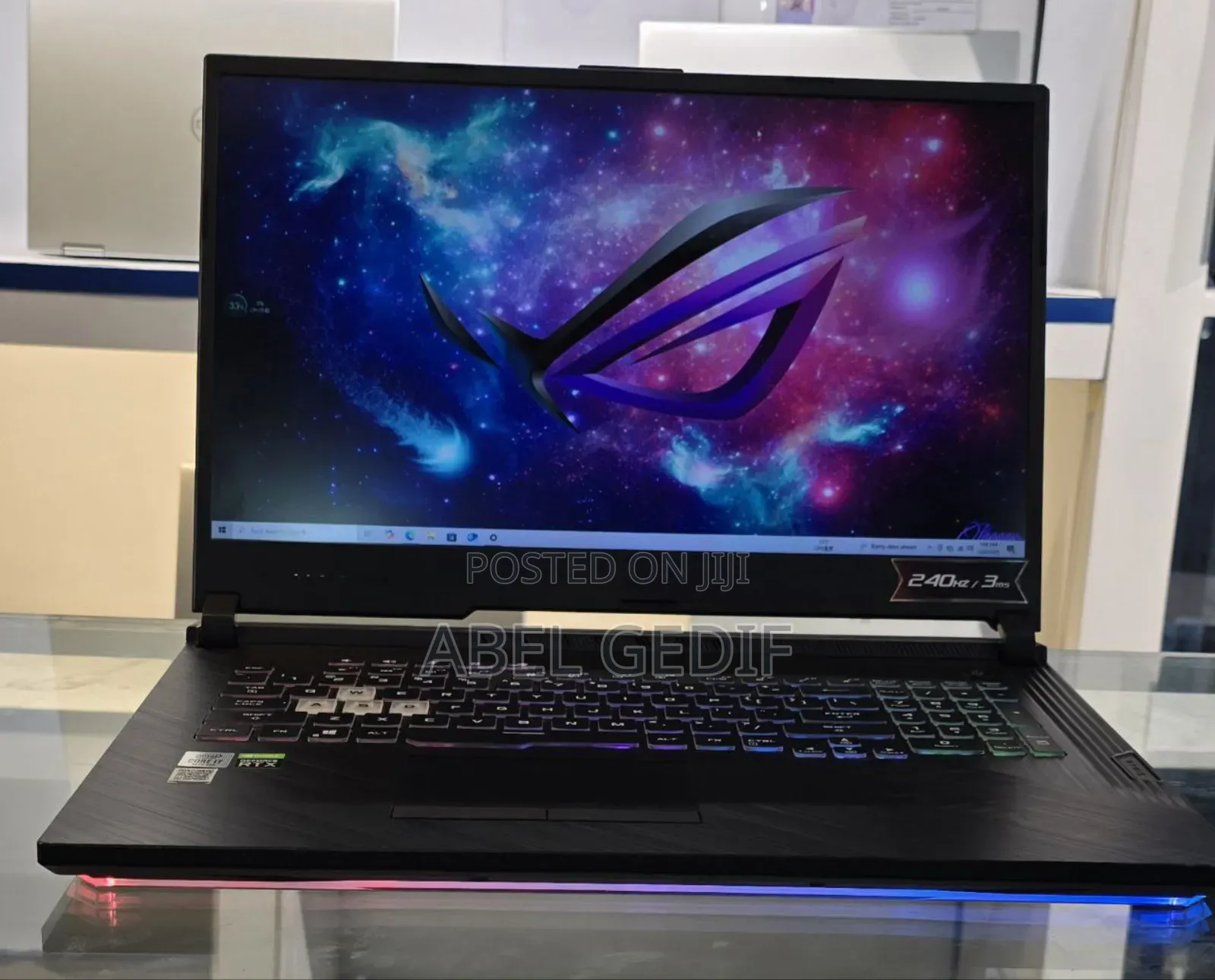 New Laptop Asus ROG Strix G15 16GB Intel Core I7 SSD 1T