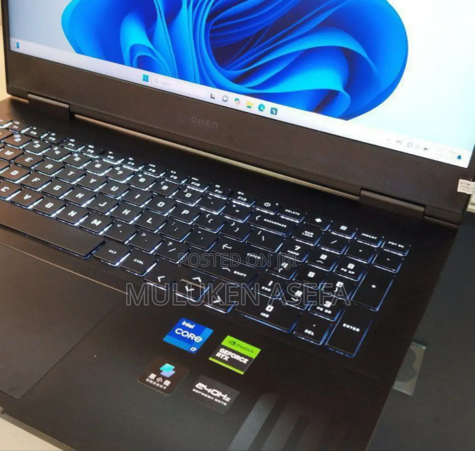 New Laptop HP Omen 16 16GB Intel Core I7 SSD 512GB