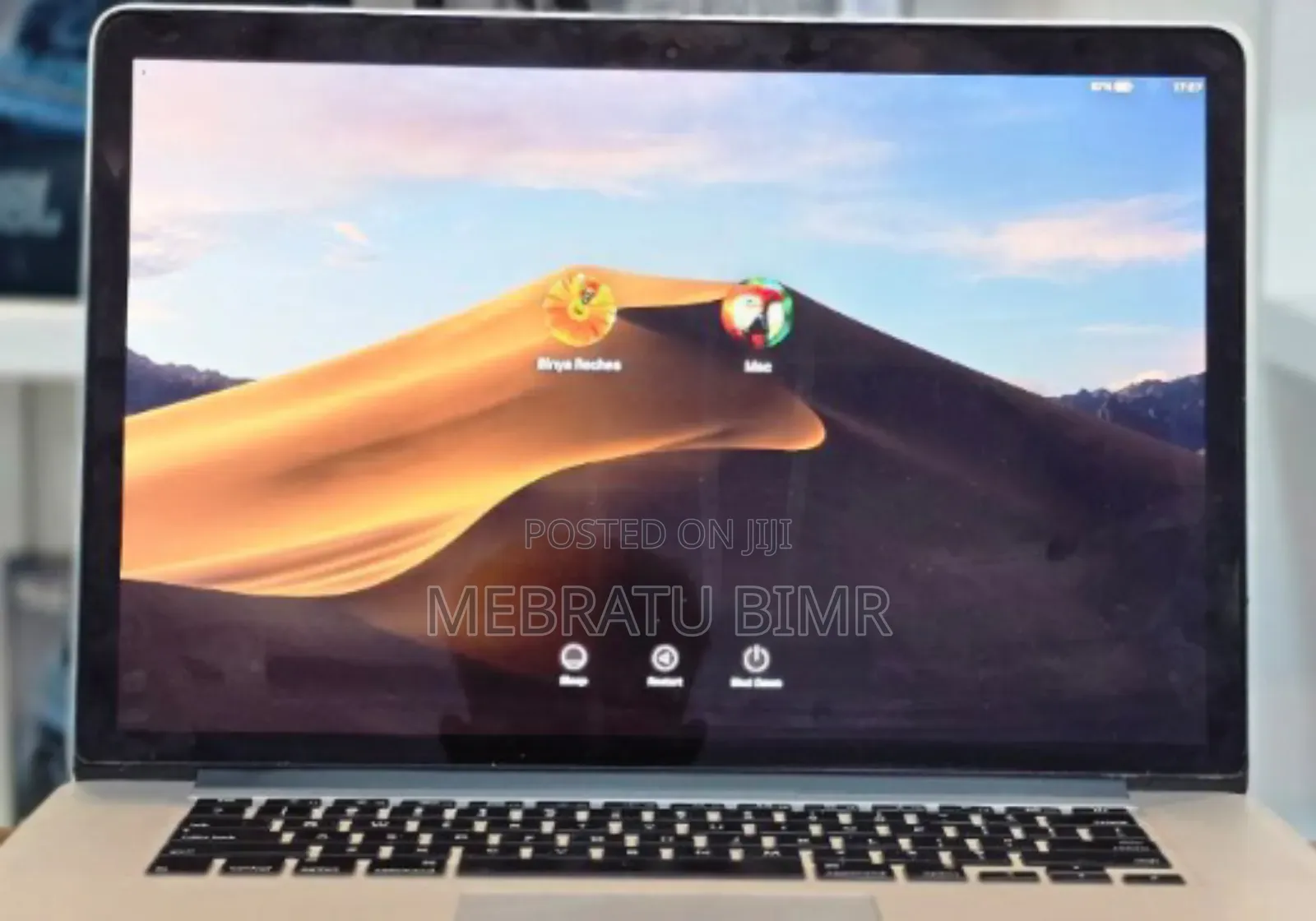 New Laptop Apple MacBook Pro 2015 16GB Intel Core I7 SSD 256GB