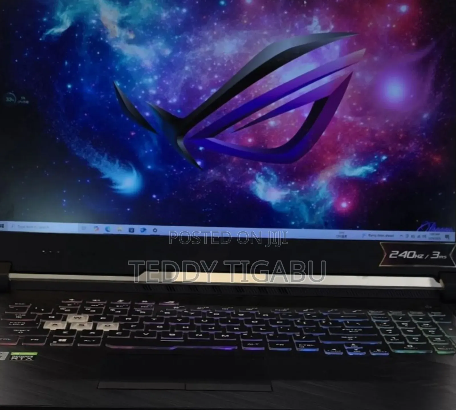 New Laptop Asus ROG Strix G15 16GB Intel Core I7 SSD 1T