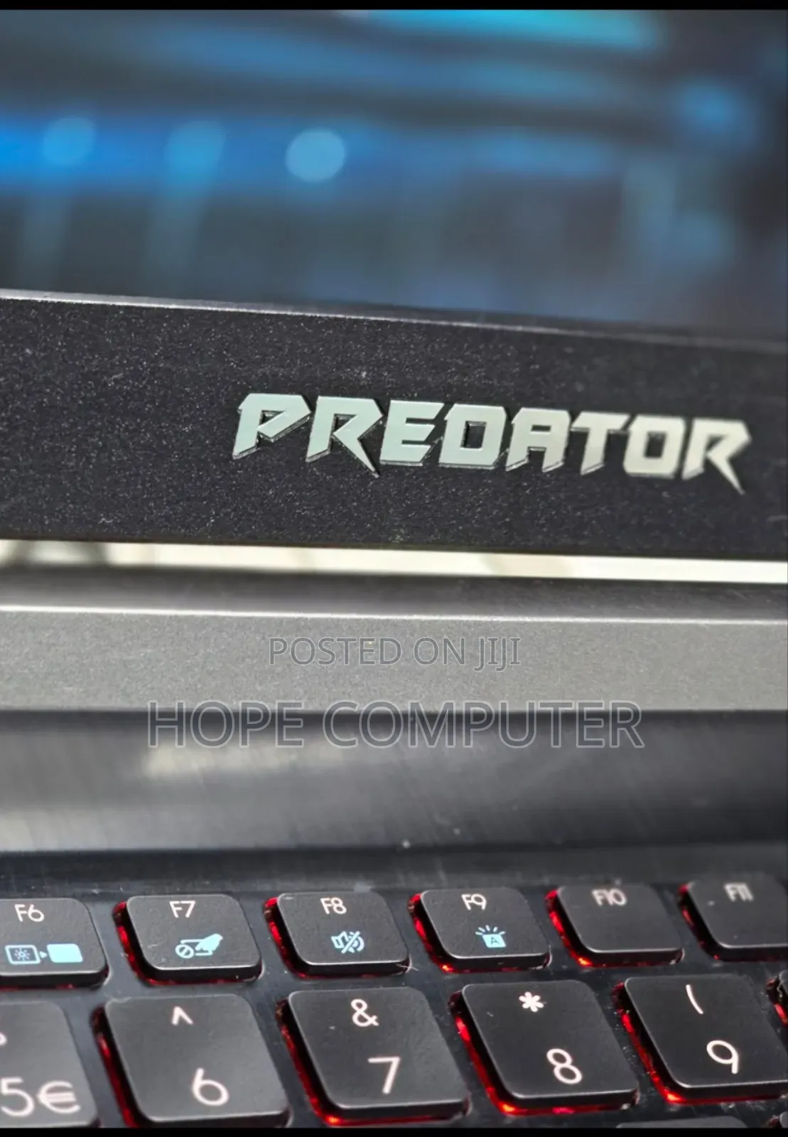 New Laptop Acer Predator Helios 300 16GB Intel Core I7 HDD+SSD 256GB