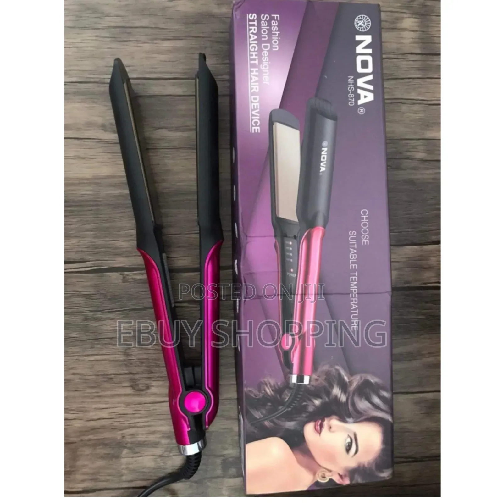 *Nova Hair Pestera: ከ160-220°c የሙቀት መቆጣጠሪያ ለብርሃን ፀጉር ዲዛይን*