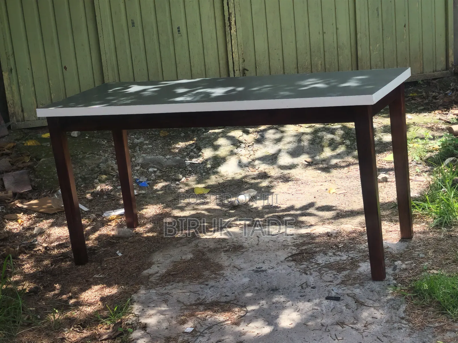 Office Table 150×60 Cm Wood Legs