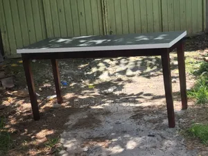 Photo - Office Table 150×60 Cm Wood Legs